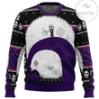 New Nightmare Before Christmas Jack Moon Ugly Christmas Sweater