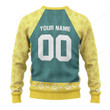 Personalized Custom Name And Number Team Nohebi Ugly Christmas Sweater, All Over Print Sweatshirt