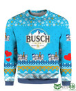 Busch Beer 3D Print Ugly Sweater