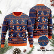 Denver Broncos Mickey Mouse Holiday Party Ugly Christmas Sweater