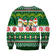 Cute Santa Minions Merry Ugly Christmas Sweater