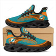 NFL Miami Dolphins Running Sports Max Soul Shoes