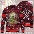 Kingdom Hearts Christmas Tree Dark Ugly Christmas Sweater