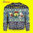 Merry Christmas With Spongebob Ugly Christmas Sweater
