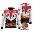 United Kingdom Veterans Ugly Christmas Sweater