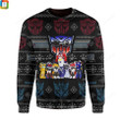 Transformers Robot Movies Ugly Christmas Sweater