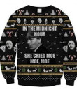 The Three Stooges Ugly Christmas Sweater