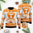 Tennessee Volunteers Football Team Logo Ugly Christmas Sweater