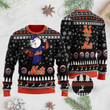 New York Mets With The Mascot Mr Met Ugly Christmas Sweater