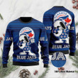 Snoopy Love Toronto Blue Jays Ugly Christmas Sweater