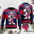Snoopy Love Minnesota Twins Ugly Christmas Sweater