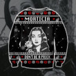 Morticia Addams Dont Be A Prick Knitting Ugly ChristmasSweater