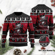 Atlanta Falcons Jack Skellington Ugly Christmas Sweater