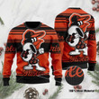 Snoopy Baltimore Orioles Ugly Christmas Sweater