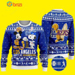 Mickey Mouse Los Angeles Lakers And Snoopy Ugly Christmas Sweater