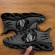 Lion God Scratches Warrior Max Soul Shoes, Jesus Is My Savior Catholic Men And Women Light Sports Shoes Full Size