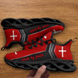 Jesus Walk By Faith Max Soul Shoes, Jesus Way Maker Promise Keeper Men And Women Light Sports Shoes Full Size