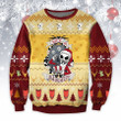 Jack Skellington Woolen Ugly Christmas Sweater