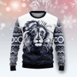 Awesome Lion Ugly Christmas Sweater