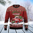 Red Truck Home Ugly Christmas Sweater