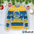 Merry Christmas Snow Golden State Warriors Ugly Christmas Sweater