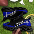 Jesus Cross Jesus Forgiven Savior Max Soul Shoes, Light Sports Shoes