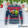 New England Patriots Baby Groot Ugly Christmas Sweater