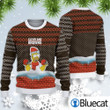 New England Patriots Simpson Ugly Christmas Sweater