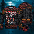 Scream Movie Characters Ugly Christmas Sweater