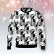 Scottish Terrier Black And White Ugly Christmas Sweater