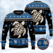 Sea Turtle Winter Ugly Christmas Sweater
