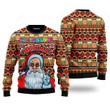 Hippie Santa Claus Love Ugly Christmas Sweater , Hippie Santa Claus 3D All Over Printed Sweater