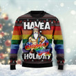 Have A Holiday Super Gay Ugly Christmas Sweater , Have A Holiday Super Gay 3D All Over Printed Sweater