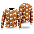 Happy Holidays Dog Ugly Christmas Sweater , Happy Holidays Dog 3D All Over Printed Sweater