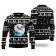 Santa On Highway Ugly Christmas Sweater , Santa On Highway 3D All Over Printed Sweater