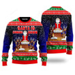 Santa Is Coming Down Ugly Christmas Sweater , Santa Is Coming Down 3D All Over Printed Sweater