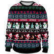 Snowman Ugly Christmas Sweater , Snowman 3D All Over Printed Sweater