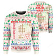 Swipe Right For Hawaii Ugly Christmas Sweater , Swipe Right For Hawaii 3D All Over Printed Sweater