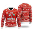 Baseball Ho Ho Homerun Ugly Christmas Sweater , Baseball Ho Ho Homerun 3D All Over Printed Sweater