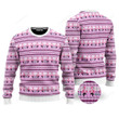 Flamingo In Naughty List Ugly Christmas Sweater , Flamingo In Naughty List 3D All Over Printed Sweater