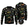 Dinosaurs Christmas Party Ugly Christmas Sweater , Dinosaurs Christmas Party 3D All Over Printed Sweater