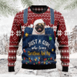 Just A Girl Who Loves Christmas And Pug Ugly Christmas Sweater , Christmas And Pug 3D All Over Printed Sweater