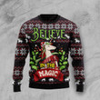 Unicorn Believe In The Magic Ugly Christmas Sweater , Unicorn Believe In The Magic 3D All Over Printed Sweater