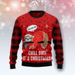 Sloth Chill Out Ugly Christmas Sweater , Sloth Chill Out 3d All Over Printed Sweater