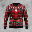Santa Let It Swole Ugly Christmas Sweater , Santa Let It Swole 3D All Over Printed Sweater