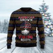 American Grown With Viking Roots Ugly Christmas Sweater, American Grown With Viking Roots 3D All Over Printed Sweater