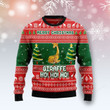 Giraffe Ho Ho Ho Ugly Christmas Sweater, Giraffe Ho Ho Ho 3D All Over Printed Sweater
