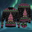 Funny Flamingo Tree Ugly Christmas Sweater, Funny Flamingo Tree 3D All Over Printed Sweater