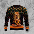 Goldendoodle Ugly Christmas Sweater, Goldendoodle 3D All Over Printed Sweater