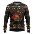 Party Turkeys Thanksgiving Ugly Christmas Sweater, Party Turkeys Thanksgiving 3D All Over Printed Sweater